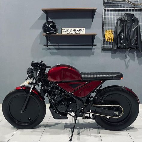 Motor Cafe Racer, Gt Bikes, Modern Cafe Racer, Custom Bikes Cafe Racers, Motor Custom, Honda Scrambler, Cafe Racer Design, Motorcross Bike, Custom Street Bikes