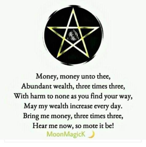 Money Candle Spell, Money Spells Magic, White Magic Spells, Money Spells That Work, Good Luck Spells, Spells For Beginners, Easy Spells, Luck Spells, Wiccan Magic