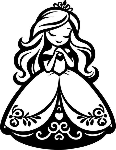 Princess Long Hair, Silhouette Cameo Projects Beginner, Hair Svg, Disney Silhouette, Projets Cricut, Image Svg, Cricut Machine, Silhouette Cameo Projects, Cameo Projects