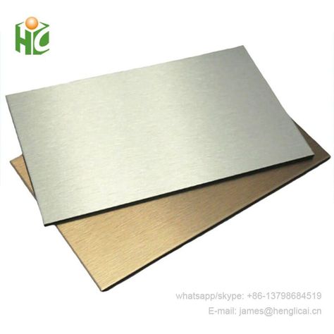 Brushed Aluminum Composite Panel (ACP) Acp Aluminium Sheet Brushed ACP Panel Specification 1) Aluminum skin thickness: 0.12mm-0.50mm. 2) Total panel thickness: 2mm-6mm. 3) Width: 1000mm, 1220mm (regular), 1250mm, 1300mm, 1500mm, 1550mm(maximum); #ACMPanel #MetalCladding #CommercialBuildings #CorporateIdentityandSignage #FacadeSystems #HighriseBuildings #IndustrialBuildings #ModernHouse #ACMPanels #AluminumCompositePanels#Cladding Aluminum Cladding, External Wall Cladding, Building Cladding, Aluminum Composite Panel, Aluminium Cladding, 20ft Container, Metal Cladding, Billboard Signs, Wire Drawing