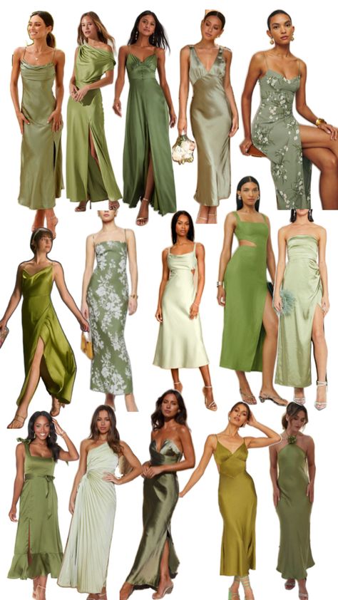 Bridesmaids Dress, Sage Green, Green, Dresses