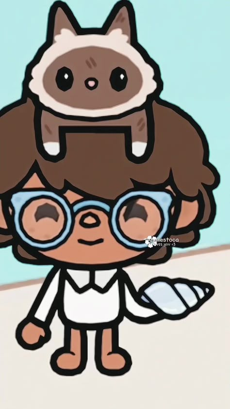 Toca Boca Characters Aesthetic, Toca Life Character Ideas, Toca Boca Avatar Ideas, Preppy Toca Character, Character Design Toca Boca, Aesthetic Toca Character, Toca Boca Hair Salon, Toca Life World Aesthetic Pfp, Free House Design