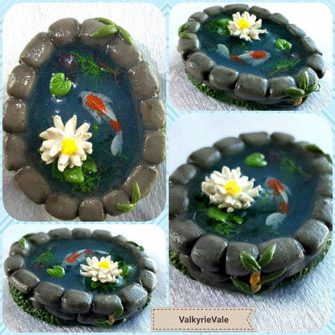 Polymer Clay Projects Diy, Miniature Nature, Bee Kitchen, Flower Japanese, Clay Fish, Polymer Clay Figures, Mixed Media Crafts, Clay Dragon, Clay Crafts Air Dry