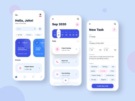 Web App Ui Design, Task Management App, To Do App, Ui Ux 디자인, Ux App Design, App Design Layout, Ios App Design, Card Ui, Mobile Application Design