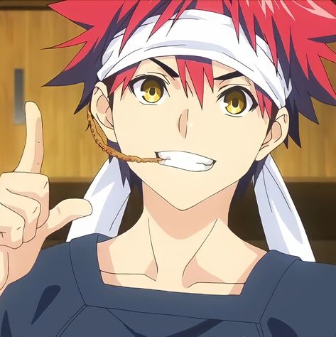 𝙰𝚗𝚒𝚖𝚎: 𝙵𝚘𝚘𝚍 𝚠𝚊𝚛𝚜 Food Wars Anime Icons, Food Wars Characters, Bofuri Anime, Food Wars Icon, Food Wars Anime, Souma Yukihira, Soma Anime, Yukihira Soma, Shokugeki No Soma Anime