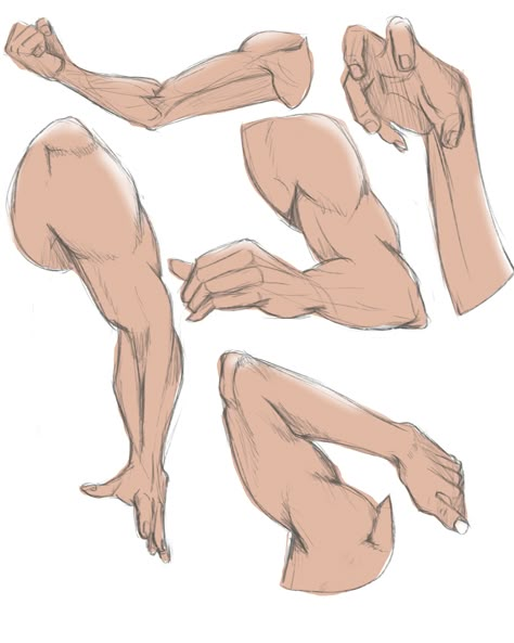 Man Arm Drawing Reference, Sketches Of Hands Feet Legs Arms, Arm Drawing Practice, Drawing Four Arms, Men Arms Drawing, Anatomy Hands Drawing, Arms And Hands Drawing, Arm Flexing Reference, Man Arms Drawing