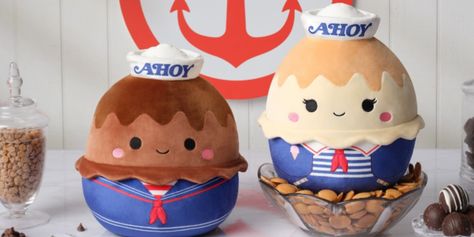 Here's Your First Look At Stranger Things' First Squishmallows Scoops Ahoy, Tabletop Signs, Gives Me Hope, Ice Creams, Best Chocolate, Indie Games, First Look, Stranger Things, Fortnite