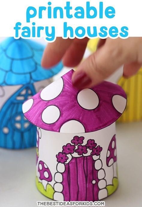 Printable Fairy Houses - free printable paper fairy house templates. . Paper Fairy House Template Free Printables, Fairy Day Activities, Paper Fairy Diy, Fairy Camp Ideas, Diy Fairy Garden Ideas Homemade How To Make Tree Houses, Fairy Crafts Diy, Fairy Templates Free Printable, Princess Craft Ideas, Fairytale Kindergarten Paint Your Own Fairy House, Paper Fairy Diy, Fairy Day Activities, Fairy Camp Ideas, Fairy Tail Party Theme, Fairy Paper Dolls Printable Free, Fairy Crafts Diy, Fairy Templates Free Printable, Princess Craft Ideas