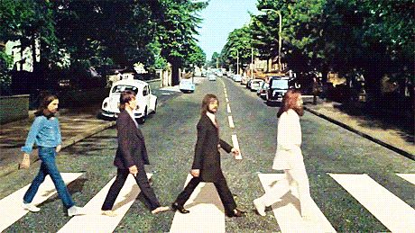 Optimize animated GIF Beatles Desktop Wallpaper, Beatles Gif, Road Crossing, Beatles Wallpaper, Vintage Films, Beatles Cartoon, Beatles Lyrics, Strange Fruit, Vintage Concert Posters