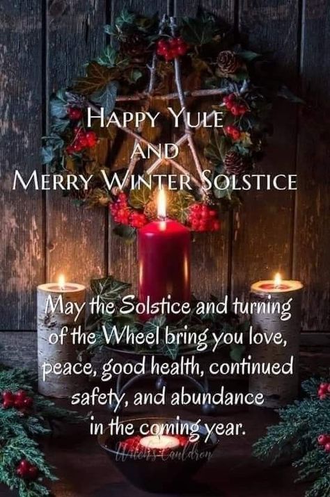 Happy Yule Quotes, Yule Quotes Winter Solstice, Yule Quotes, Wicca Quotes, Sabbat Wheel, Winter Solstice Quotes, Solstice Quotes, Pagan Inspiration, Happy Yule