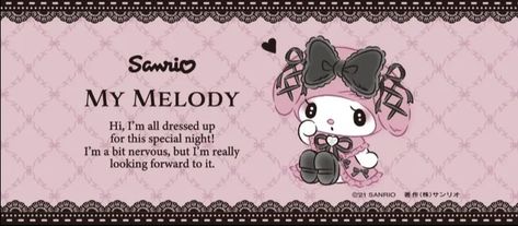 My Melody Jirai Kei Wallpaper, Jirai Kei Twitter Header, Jirai Kei Phone Theme, Jirai Kei Wallpaper Desktop, Jirai Kei Wallpaper Phone, 2000s Aesthetic Wallpaper, My Melody Wallpaper, Jirai Kei, Iphone Wallpaper Kawaii