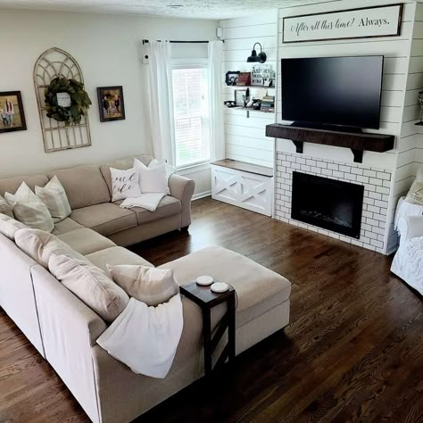 STOP Everything! These 19+ Furniture Ideas for Dark Wood Floors Are Pure Gold Sofas For Dark Floors, Dark Wood Floor White Walls Living Room, Living Room Furniture With Dark Floors, Boho Living Room With Dark Floors, Wood Floor Furniture Living Rooms, Cozy Living Room Dark Floors, White Living Room Dark Floors, Living Room Paint Color Ideas Dark Floor, Living Room Ideas With Dark Floors