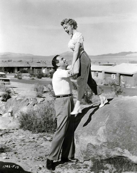 Fred MacMurray and wife June Haver, ca. 1950s June Haver, Apple Valley California, Double Indemnity, Movie Couples, Hollywood Actor, Great Memories, New Adventures, Classic Hollywood, Old Hollywood