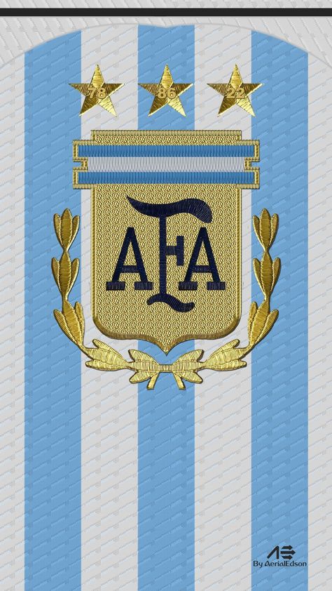 Argentina Football Team Logo, Argentina Logo, Messi Team, Messi Logo, Argentina Football Team, Argentina Messi, Soccer Birthday Parties, Argentina Football, Sports Tshirt Designs