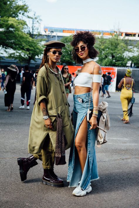 Afro Festival, Afro Boho Fashion, Look Afro, Afro Punk Outfits, Rave Party Outfit, Afro Punk Fashion, Casual Attire For Women, Look Festival, Outdoor Music