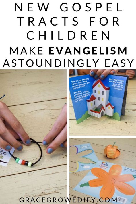 New Gospel Tracts for Children Make Evangelism Astoundingly Easy  #evangelism #gospeltracts #kidscrafts #halloween #christiankids #noncandytreats Halloween Gospel Tracts, Gospel Crafts For Kids, Gospel For Kids, Kids Bible Study Activities, Evangelism Ideas, Skill Ideas, Homeschool Bible Curriculum, Homeschool Science Experiments, Wordless Book