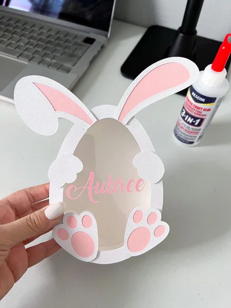 Crafts For Spring, Free Crochet Bunny, Cardboard Crafts Kids, Easter Paper Crafts, Easter Basket Crafts, Baby Crafts Diy, Easter Gift Boxes, Paper Box Diy, Bunny Templates