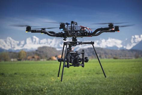 Camera Drone. Big professional camera drone in mid-air , #AFFILIATE, #Big, #professional, #Camera, #Drone, #mid #ad Aviation Office, Big Data Technologies, Camera Drone, Professional Camera, Drone Technology, Security Surveillance, Business Intelligence, Search And Rescue, Self Driving