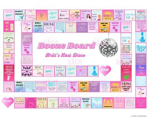 Bachelorette Drinking Board Game - Etsy Canada Bachelorette Board Game, Drinking Board, Drinking Board Games, Barbie Bachelorette, Bachelorette Drink, Birthday Post, Birthday Post Instagram, Bachelorette Games, Bachelorette Party Games