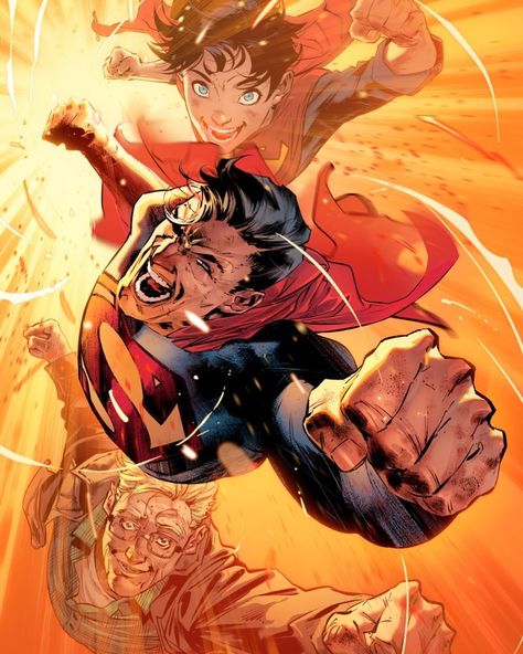 But together.. We are more than we can even imagine! 🔥🔥🔥 👊 🔥🔥🔥 Colors by great @alejandro_sanchez_colorist  and words by the only one… Superman Panels, Superman Comic Panels, Jorge Jimenez Art, Superman Gifts, Superman Artwork, Superman Wallpaper, Superman And Wonder Woman, Arte Nerd, Dc Superman