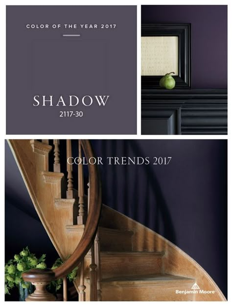 Benjamin Moore Dark Purple Paint Colors, Dark Purple Office Walls, Moody Kitchen Colors, Dark Purple Paint Colors Bedroom, Purple Bedroom Colors, Purple Wall Ideas, Dark Purple Paint Colors, Dark Purple Paint, Room Paint Ideas