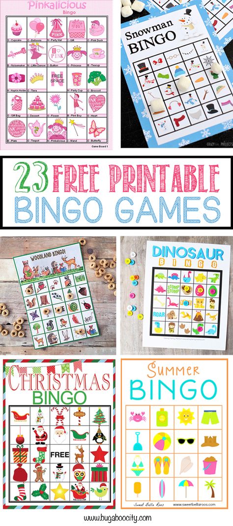 Games For Seniors, Summer Bingo, Bingo Games For Kids, Senior Exercises, Printable Bingo Games, Geek House, Free Games For Kids, Free Printable Games, Christmas Games For Kids