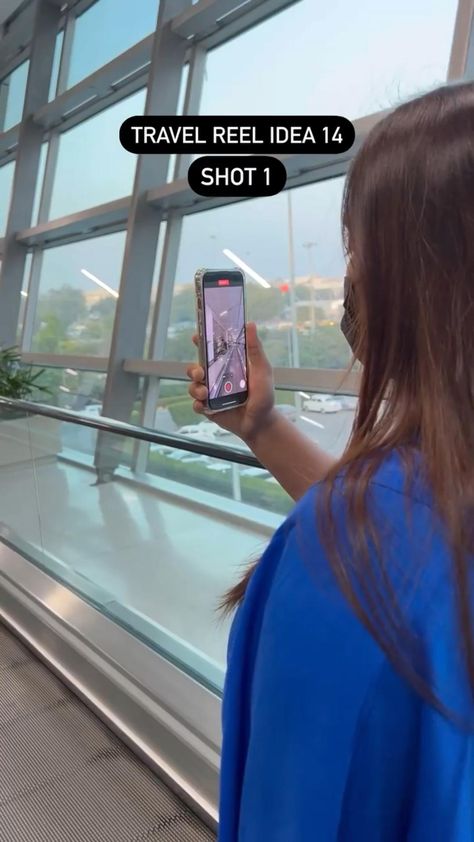 Aesthetic Picture In Airport, Airport Look Pictures, How To Make A Reel On Instagram With Photos, Dubai Content Ideas, Photo Reels Instagram Ideas, Road Trip Reel Ideas, Insta Reel Ideas Travel, Reel Ideas For Travel, Airport Story Ideas Instagram