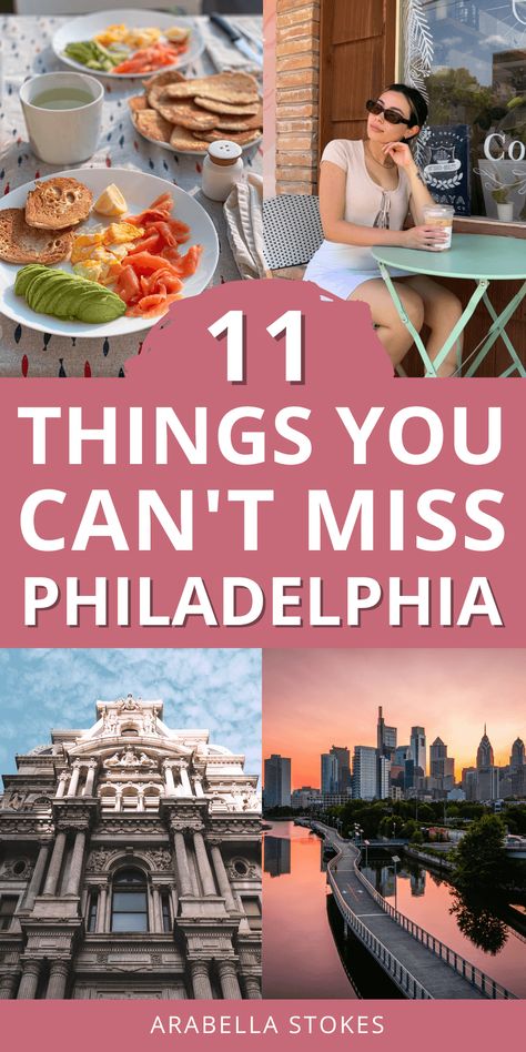 Planning your Philadelphia vacation? Don’t miss this list of top things to do in Philadelphia! — Philadelphia travel guide | Philadelphia things to do | Philadelphia what to do | Philadelphia aesthetic | Philadelphia photography | Philadelphia outfits | Philadelphia itinerary Penns Landing Philadelphia, Best Things To Do In Philadelphia, Top Things To Do In Philadelphia, Philadelphia Weekend Trip, Things To Do In Philadelphia Fall, South Street Philadelphia, Philadelphia Bucket List, What To Do In Philadelphia, Philadelphia Itinerary