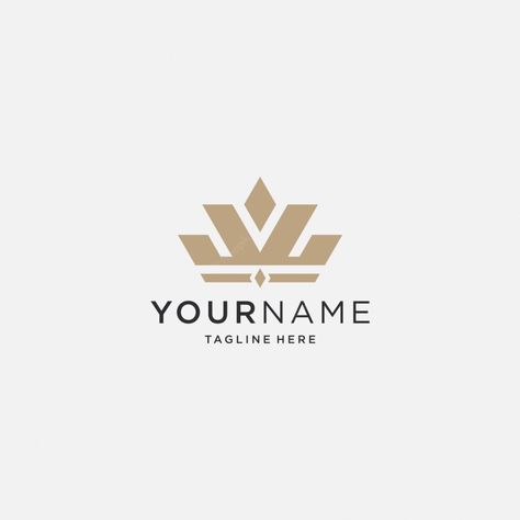 Premium Vector | Simple and modern crown logo design template elements Crown Logo Design Ideas, Crown Logos, Modern Crown, Crown Logo Design, Crown Icon, Crown Vector, Gradient Logo, Crown Logo, Crown Design