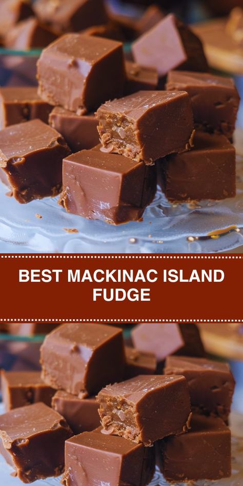 Treat yourself to a slice of chocolate paradise with our irresistible Mackinac Island Fudge recipe! Crafted with premium ingredients like butter, coco... Fanny Farmer Fudge Recipe, Mackinac Fudge Recipe, Macinak Island Fudge, Mackinaw Island Fudge Recipe, Double Decker Fudge Recipe, Mackinac Island Fudge Recipe, Mackinac Fudge, Maple Fudge Recipe, Best Chocolate Fudge Recipes