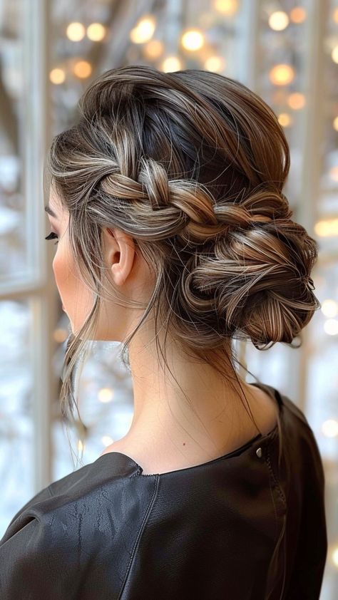 9000+ hair styles, long hair styles, hair color, Trendy and Unique Hairstyle --- Wedding Hair, Girl Hair Woman Plaited Up Do Hairstyles, Wedding Hair Braid Bun, Bridesmaid Hairstyles Updo High Bun, Wedding Up Do With Braid, Hairdos With Braids, Romantic Hairstyles Medium Length, Braided Hairstyles Brunette, Hair Styles For Bridesmaids Updo, Hair Bun With Braid