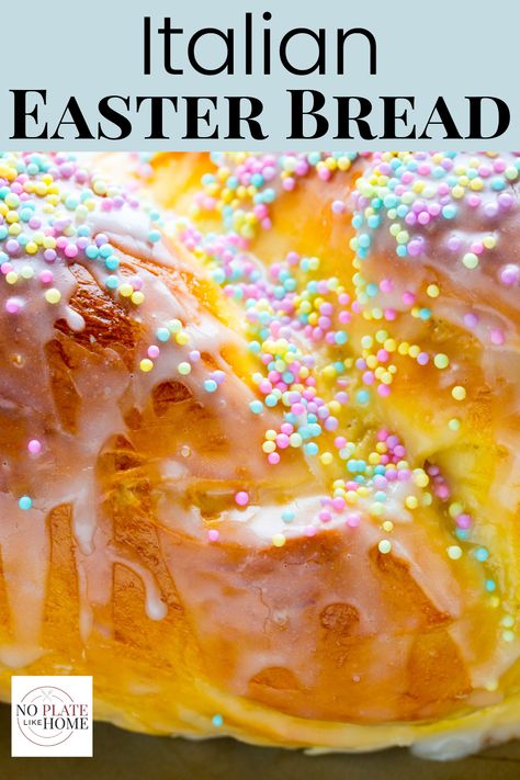 Traditional Easter Food, Flavored Icing, Flavored Bread, Italian Easter Recipes, Greek Easter Bread, Easter Bread Recipe, Italian Easter Bread, Easter Pie, Gluten Free Easter