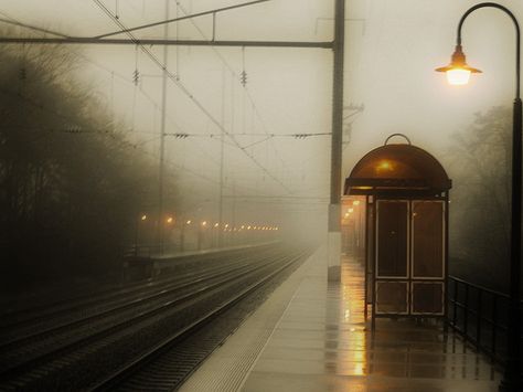 Platforms Aesthetic, Aphrodite Aesthetic, Inner Sanctum, Train Platform, Smell Of Rain, Old Train Station, City Background, Canvas Drawings, Old Train