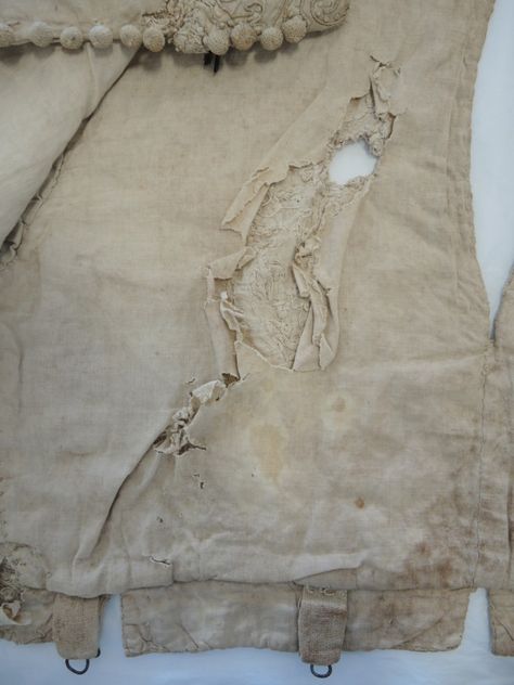 Inside the textiles conservation studio: wet cleaning a 17th-century doublet | National Museums Scotland Blog Textile Conservation, Art Conservation, Textiles Embroidery, Gallery Opening, Conservation Art, Fashion And Textiles, 70 Fashion, Dress History, The Turk