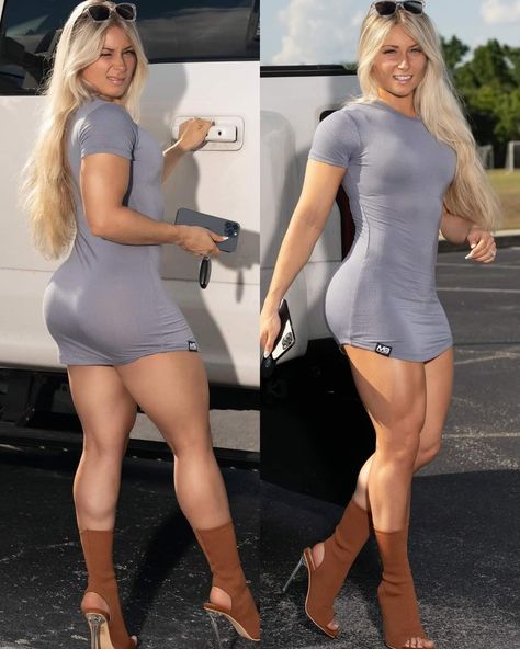 Miss Carrie June, Carrie June, Carriejune Anne Bowlby, Fitness Models Female, Going Out Outfits, Body Building Women, Hot Outfits, Casual Girl, Athletic Women