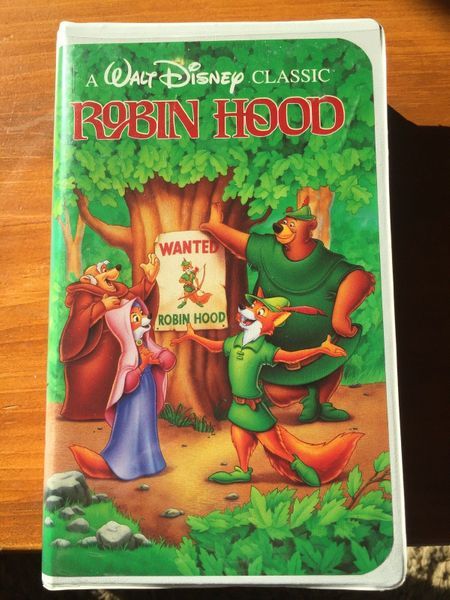 Disney Robin Hood, Disney Vhs Tapes, Robin Hood Disney, Disney Collector, Vhs Tapes, Disney Movie, 90s Kids, Day Wishes, Robin Hood