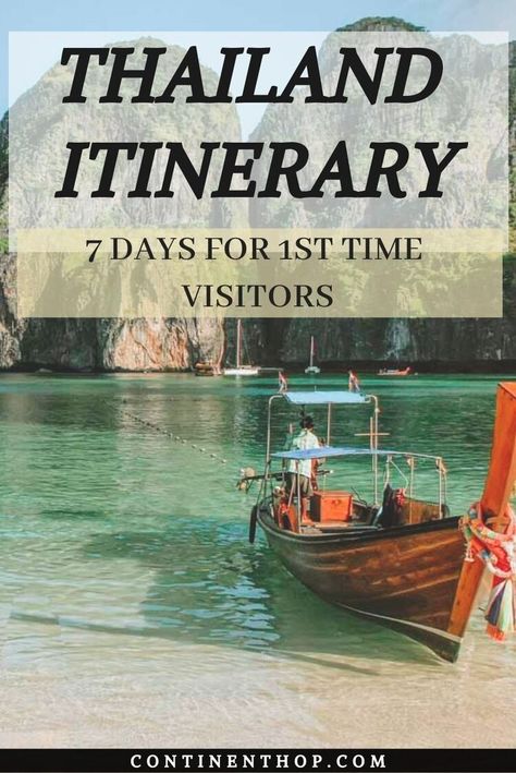 7 days in Thailand | where to go in Thailand| beautiful locations in Thailand| Things to do in Bangkok| Thailand itinerary | things to do in Thailand | places to go in Thailand| One week in Thailand | Beaches in Thailand| traveling Thailand | Visit … Thailand Places, Travel To Thailand, Bangkok Itinerary, Thailand Itinerary, Thailand Vacation, Bangkok City, Thailand Holiday, Relaxing Travel, Thailand Beaches