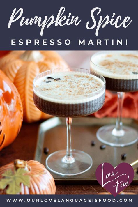 Pumpkin Spice Espresso Martini Pumpkin Expresso Martini Recipe, Pumpkin Espresso Martini, Pumpkin Spice Espresso Martini, Pumpkin Pie Espresso Martini, Pumpkin Spice Espresso Martini Recipe, Pumpkin Spice Martini, Homemade Pumpkin Spice Syrup, Cold Brew Coffee Concentrate, Espresso Martinis