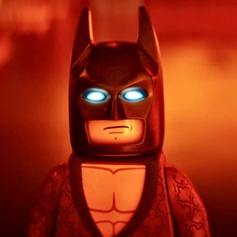 Lego Character Icons, Lego Batman Pfp, Addict Aesthetic, Lego Pfp, Glowing Blue Eyes, Batman Movie Posters, Lego Batman 3, The Lego Batman Movie, Lego Poster