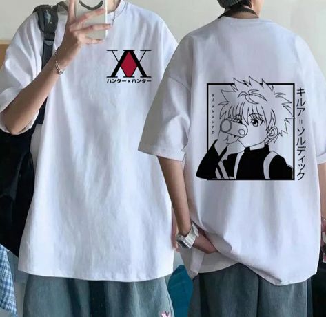 Hunter X Hunter Tshirt, Anime Hunter, Killua Zoldyck, Swim Suit Bottoms, Hunter X Hunter, Women T Shirt, Patterned Shorts, Fashion Tees, Unisex Shirt