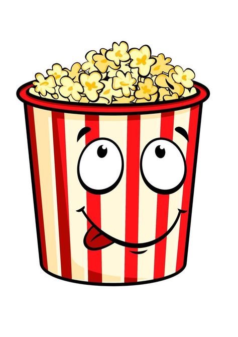 Cartoon popcorn character Popcorn Character, Corn Cartoon, Cartoon Popcorn, Cartoon Pop, Popcorn, Corn, Vector Free, Royalty Free, Clip Art