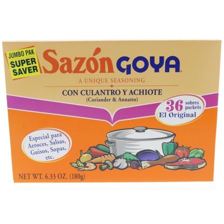 Sazon Goya, Mojo Chicken, Sazon Seasoning, Puerto Rican Recipes, Canned Beans, Seasoning Mixes, Spice Blends, Grilled Chicken, Cilantro