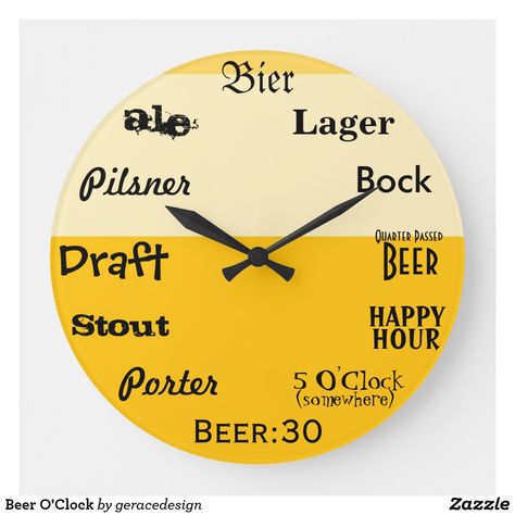 Beer Party Theme, Coffee House Decor, Beer Clock, Beer Theme, Beer Party, Wine Signs, Gifts For Beer Lovers, Clock Gift, Draft Beer