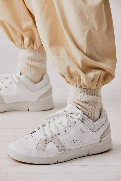 The Roger Clubhouse Tennis Sneakers | Free People Travel Tennis Shoes, Sneakers With Socks, The Roger Clubhouse, Minimalist Sneakers, Beige Sneakers, Unique Clothes, Shoes 2023, Tennis Sneakers, Italy Outfits