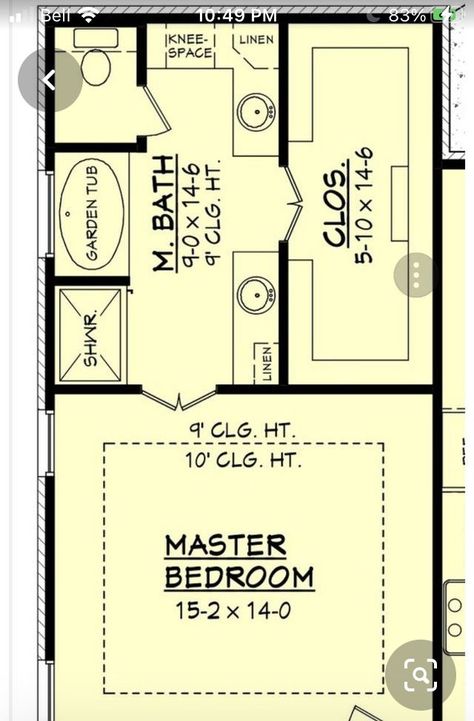 Pin by Linda Kelley on barndominium ideas | Master bathroom layout, Master bedroom layout, Master bedroom addition Master Suite Layout, Master Suite Floor Plan, Master Bath Layout, Master Suite Addition, Master Bath And Closet, Bedroom Addition, Bathroom Addition, Bathroom Floor Plans, Closet Layout