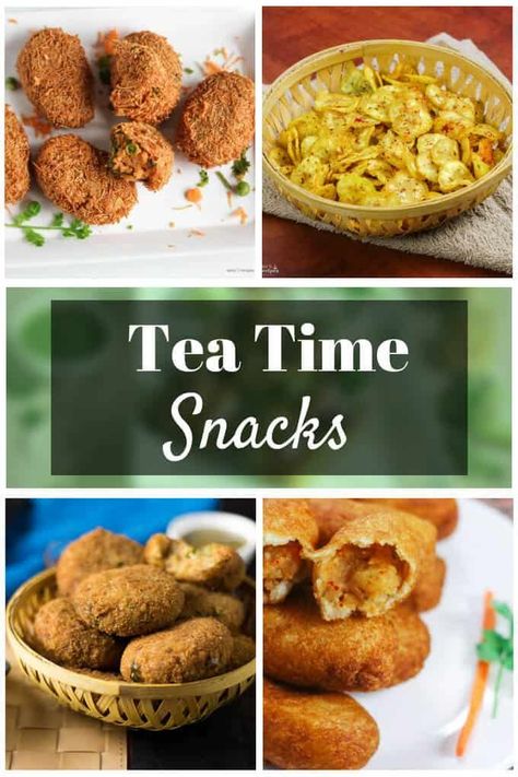 Tea Time Snacks Recipes Simple Tea Time Snacks, Poetry Tea Time Snacks, Indian Tea Time Snacks, Tea Time Snacks Easy, Indian Snack Recipes Tea Time, Tea Snacks Indian, Tea Time Snacks Indian, Hi Tea Food, Easy Tea Time Snacks