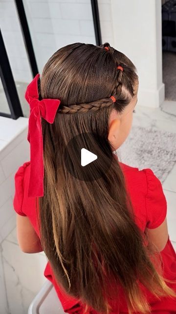 Sharon | Beauty content on Instagram: "Day 29/30 of back to school hairstyles 🍎✨️ How cute is this half up half down with the braids crown? 😍 Tag me if you try it 🫶🏻  #kidshairstyles #halfuphalfdown #backtoschoolhairstyles #braids  #picturedayhair #preschoohairstyle #easykidshair" Braids Crown, Shoulder Length Wavy Hair, Picture Day Hair, Easy Hairstyles For Kids, Cute Hairstyles For School, Girls Hairstyles Easy, Wedding Hair Up, Easy Everyday Hairstyles, Beauty Content