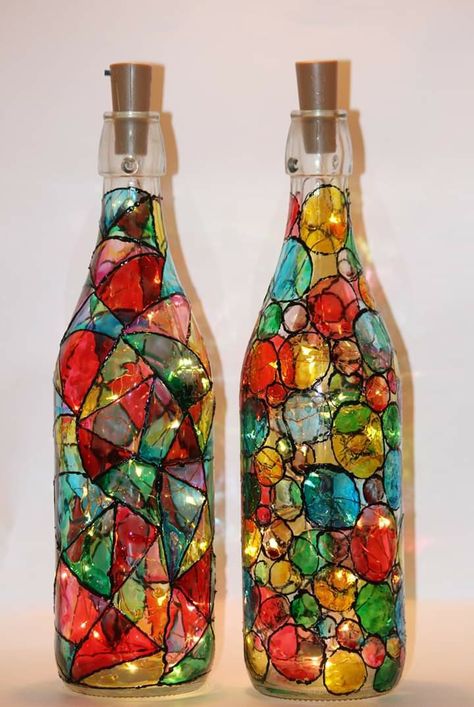 Bottle art projects