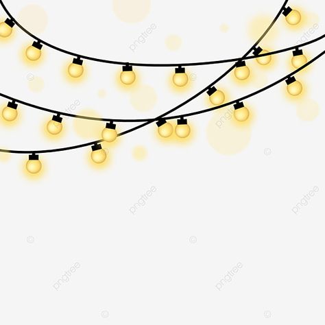 Hanging Light Drawing, Bulb Border Design, Hanging Lights Drawing, Hanging Tree Lights, Lamp Clipart, Exhibition Banners, Light Bulb Drawing, Christmas Lights Background, Hanging Light Bulbs