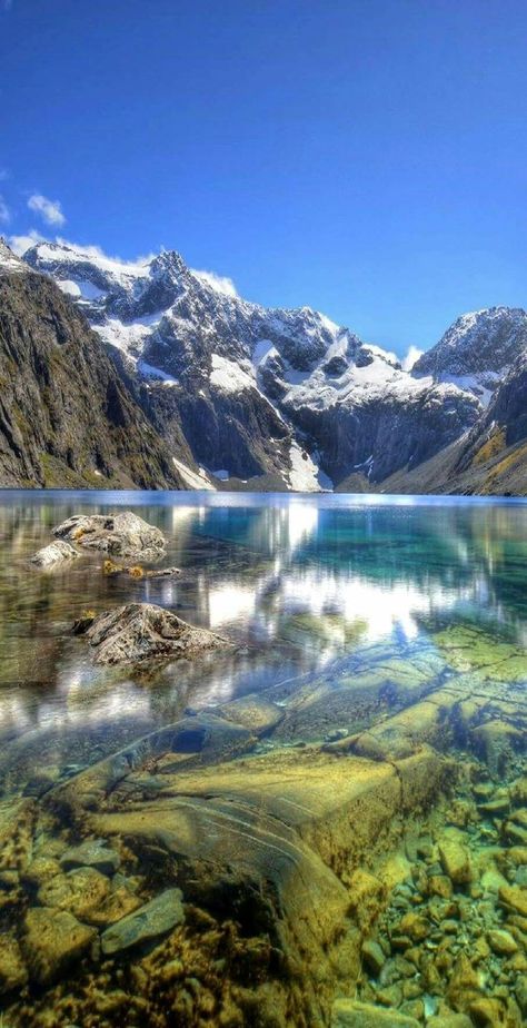 Lake Erskine, Fiordland National Park, New Zealand Fiordland National Park, New Zealand Landscape, New Zealand South Island, New Zealand Travel, Chiang Mai, Australia Travel, Landscape Photos, Natural Wonders, Clear Water